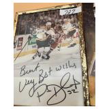 PITTSBURGH PENGUINS MEMORABILIA, SIGNED PETER
