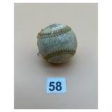 AUTHENTIC LEAGUE BASEBALL, GENUINE HORSE HIDE