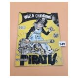 PITTSBURGH PIRATES 1961 YEARBOOK, WORLD CHAMPIONS