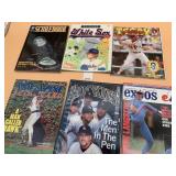 ASSORTED MLB BASEBALL PROGRAMS AND SCORECARDS,