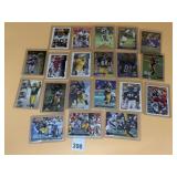 VTG FOOTBALL TRADING CARD LOT, JOHN ABRAHAM