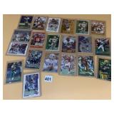 ASSORTED BRANDS VTG FOOTBALL TRADING CARDS, STAR