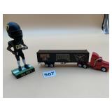 PITTSBURGH PIRATES DIE-CAST SEMI TRUCK, GOLDEN