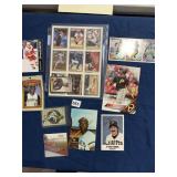 ASSORTED BASEBALL AND HOCKEY TRADING CARDS,