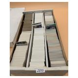 LARGE BOX ASSORTED FOOTBALL CARDS