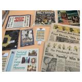 VTG PITTSBURGH SPORTS MEMORABILIA, INCLUDES