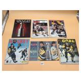 ASSORTED VTG HOCKEY MAGAZINES, OFFICIAL TEAM