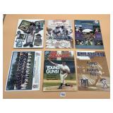 MINOR LEAGUE BASEBALL PROGRAMS & SCORECARDS (6),