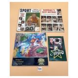 VTG SPORT MAGAZINE BASEBALL & FOOTBALL ISSUES,