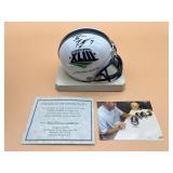 RIDDELL NFL MINI HELMET, BEN ROETHLISBERGER
