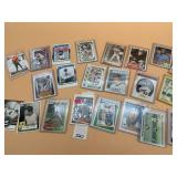ASSORTED BASEBALL AND FOOTBALL TRADING CARDS,