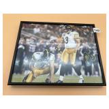 PITTSBURGH STEELERS NFL FRAMED PHOTO, JEFF REED