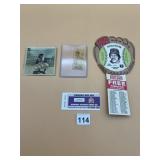 BASEBALL MEMORABILIA LOT, PEPSI-COLA MIKE SCHMIDT