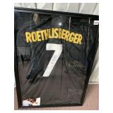 BEN ROETHLISBERGER SIGNED PITTSBURGH STEELERS