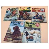 OUTDOOR LIFE VTG MAGAZINES, FISHING, HUNTING