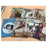 VINTAGE HUNTING AND FISHING MAGAZINES, FIELD &