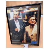 ROBERT DE NIRO & JOE PESCI SIGNED "CASINO" MOVIE