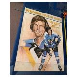 SYL APPS PENGUINS HALL OF FAME POSTER, INDUCTED