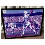 PEYTON MANING SIGNED PHOTOGRAPH, COLTS ACTION