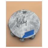 REMO PTS TAMBOURINE, AUTOGRAPHED, WHITNEY