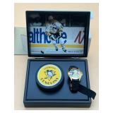 FOSSIL MARIO LEMIEUX LTD ED WATCH & 1992 STANLEY