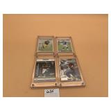 TOPPS TOTAL NFL ROOKIE CARDS (2), FLEER AUTHENTIX
