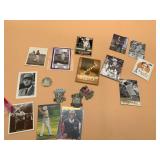 ASSORTED VTG GOLF TRADING CARDS, HOCKEY GREATS