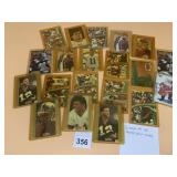 PRO LINE QUARTERBACK GOLD FOOTBALL TRADING CARDS,