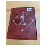 BOMBER BASEBALL CARD BINDER, FILLED W/ UPPER DECK