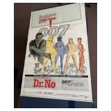 DR. NO JAMES BOND FILM POSTER, 1997 EON