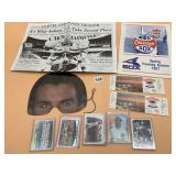 BASEBALL MEMORABILIA, INCL VTG CLEVELAND PLAIN