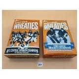 GENERAL MILLS WHEATIES VTG CEREAL BOXES,