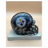 RIDDELL NFL PITTSBURGH STEELERS AUTOGRAPHED MINI