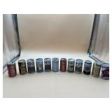 IRON CITY BEER, COCA-COLA COLLECTIBLE CANS,