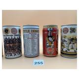 ASSORTED SPORTS THEMED COLLECTIBLE BEER CANS,