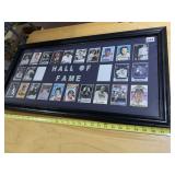 NEW YORK YANKEES HALL OF FAME FRAMED BASEBALL