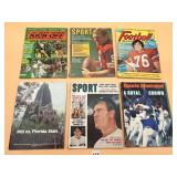 VINTAGE FOOTBALL YEARBOOK, SPORT MAGAZINE, SPORTS