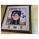 NORMAN ROCKWELL "BOTTOM OF THE SIXTH" PRINT,