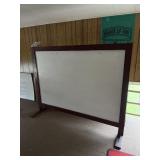 ANNOUNCEMENT BOARD WOOD CONSTRUCTION 6'6' X 5'H