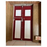 ENTRANCE DOOR W/ PANIC HARDWARE 95' X 53'