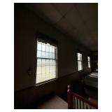 DOUBLE PANE ANTIQUE WINDOWS - 15 PANEL WINDOWS 8'
