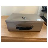 ROCKAWAY METAL PROD. CORP. METAL STRONGBOX W/