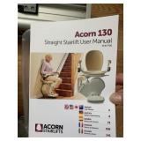 ACORN 130 STRAIGHT STAIRLIFT, USER MANUAL, RAIL