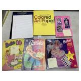 BARBIE JEWEL PUZZLE, BARBIE COLORING BOOKS,