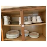 CORELLE CORNINGWARE DINNERWARE SET, FLORAL