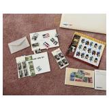 ASSORTED U.S. POSTAGE STAMPS, COMMEMORATIVE YEAR