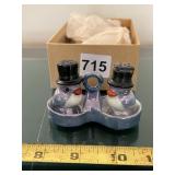 CERAMIC BIRD SALT & PEPPER SHAKERS, TOP HATS,