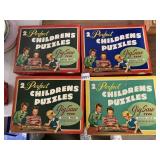 PERFECT CHILDREN'S JIG SAW PUZZLES (4), ANIMAL PC