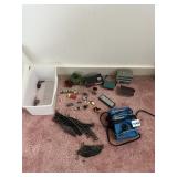 AURORA HOBBY TRANSFORMER, MODEL TRAIN TRACKS,