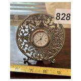 WATERFORD CRYSTAL DESK CLOCK, QUARTZ MOVEMENT,
